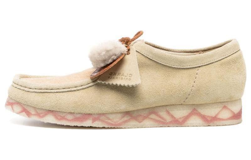 

Clarks Мужские повседневные туфли песочно-бежевого цвета