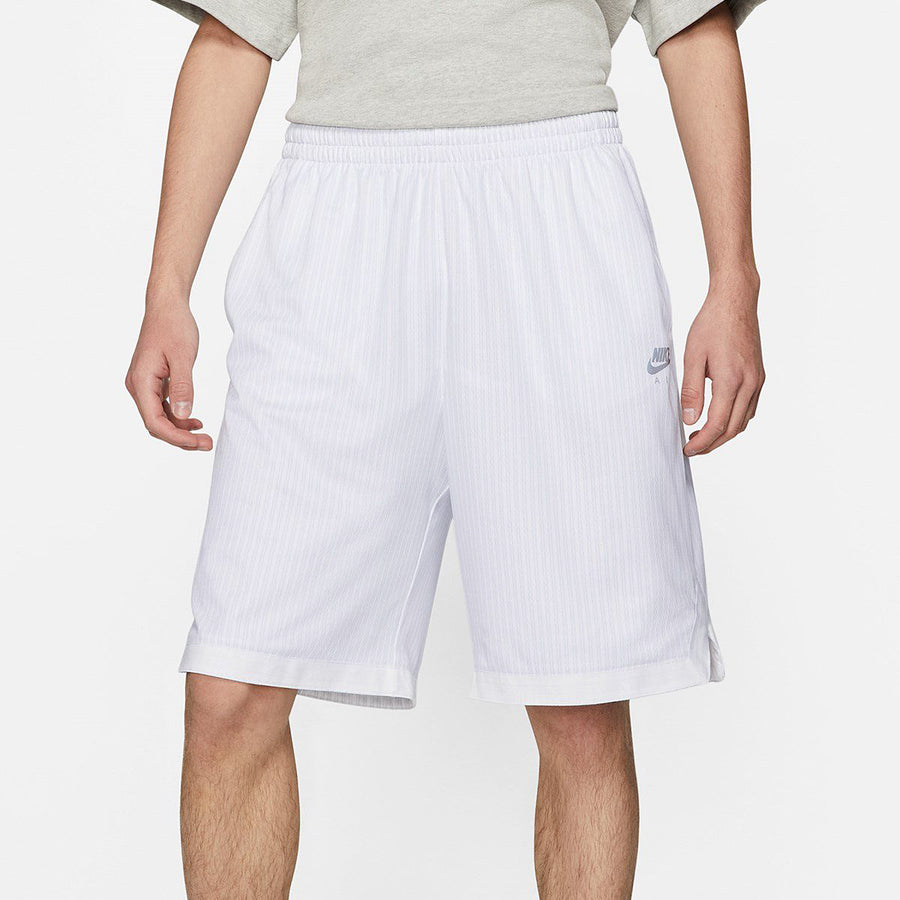 Спортивные шорты Nike Air x Kim Jones Crossover Reflective Logo Stripe Sports Shorts Asia Edition Unisex White, белый — фото 4