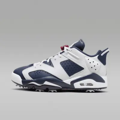 

Кроссовки Jordan Retro 6 G, цвет White/Varsity Red/Midnight Navy