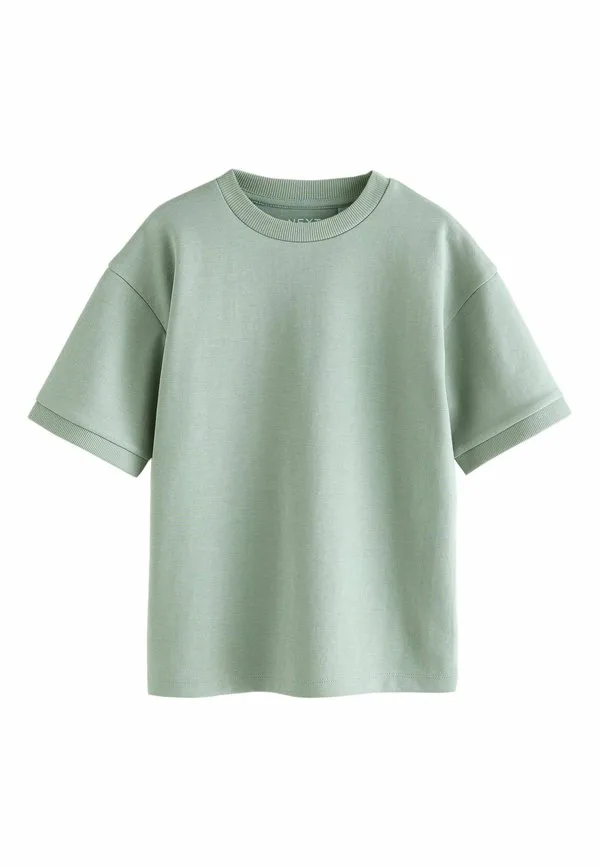 Простая футболка из плотной ткани Next, Mint Green