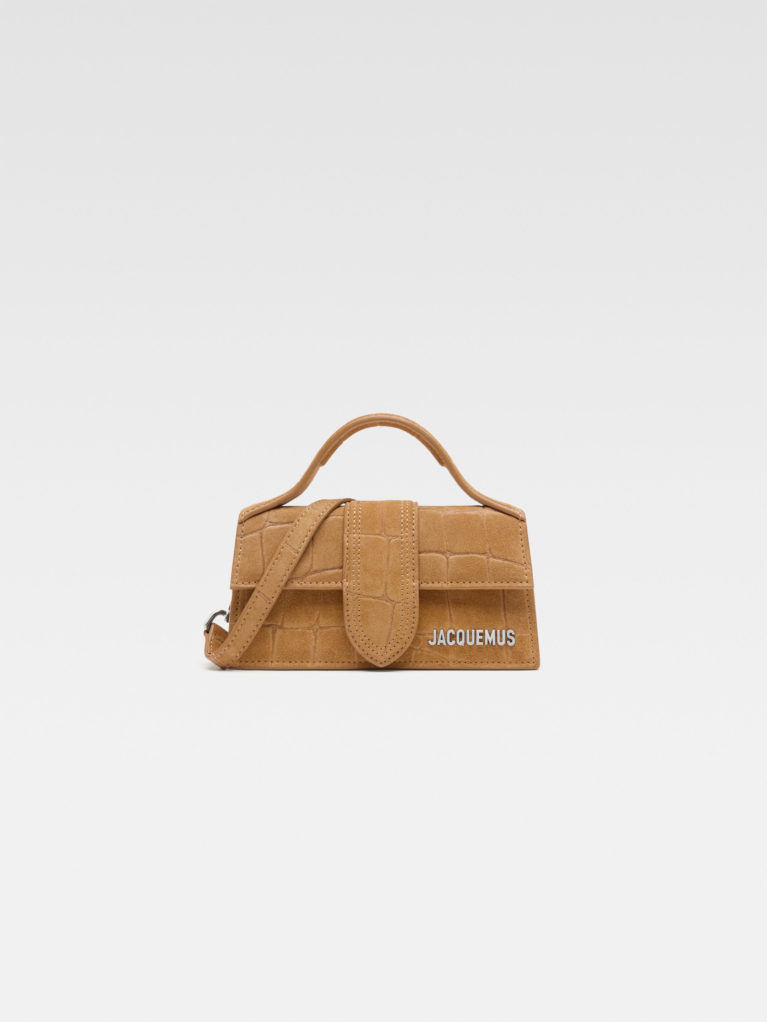 

Мини-сумка с клапаном JACQUEMUS The Bambino, кэмел, Бежевый, Мини-сумка с клапаном JACQUEMUS The Bambino, кэмел