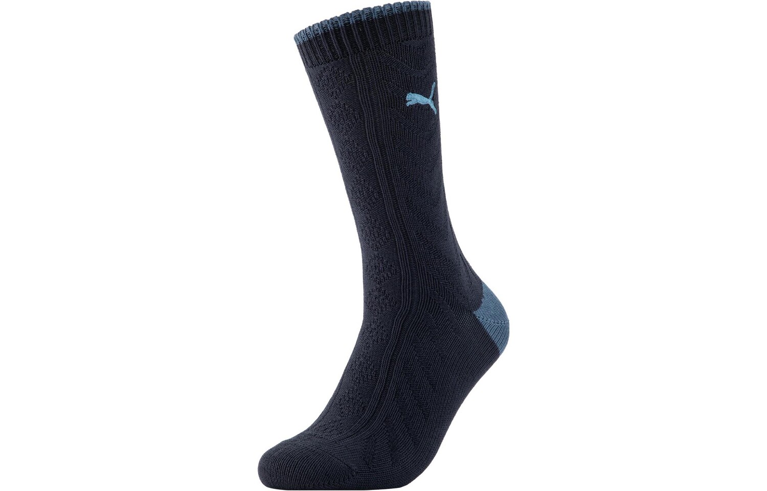 

Носки унисекс до середины икры Puma, цвет 1 double mount (navy blue)
