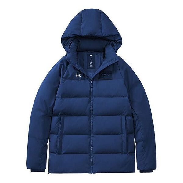 

Куртка training sports down jacket 'blue' Under Armour, синий