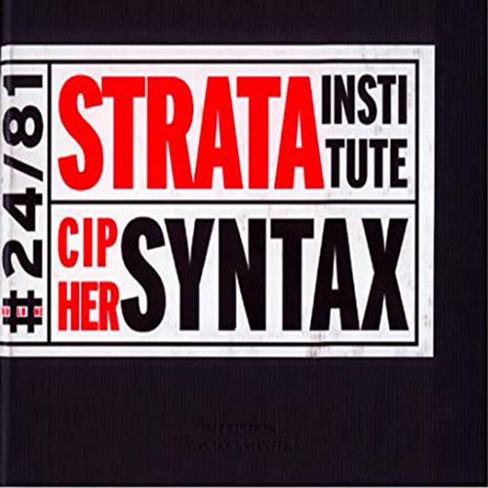 

Диск CD Cipher Syntax - Strata Institute