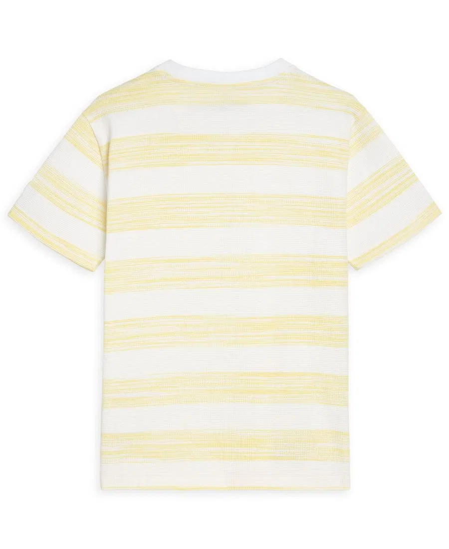 Футболка с коротким рукавом для мальчиков 8-16 лет Scotch & Soda, белый/желтый — фото 2