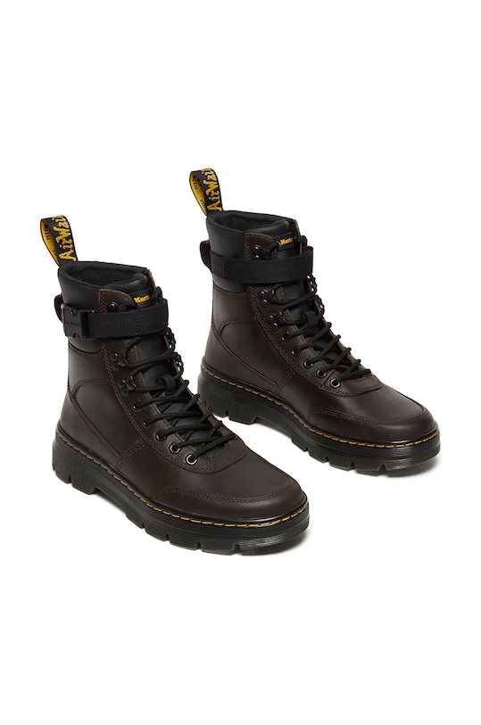 Ботинки кожаные Dr. Martens Combs, коричневый — фото 2