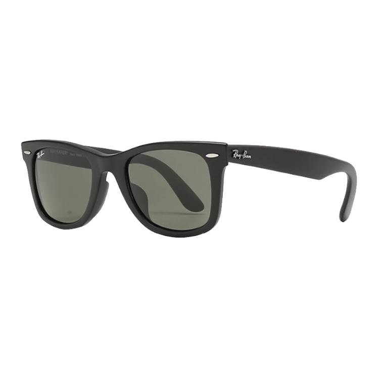 

Солнцезащитные очки Wayfarer Rayban, 901 черный/зеленый