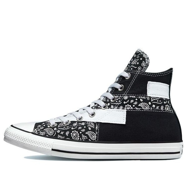 

Кроссовки chuck taylor all star high 'paisley patchwork - black' Converse, черный