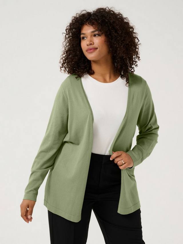 

Кардиган Farsia KAFFE Curve, Mid Green