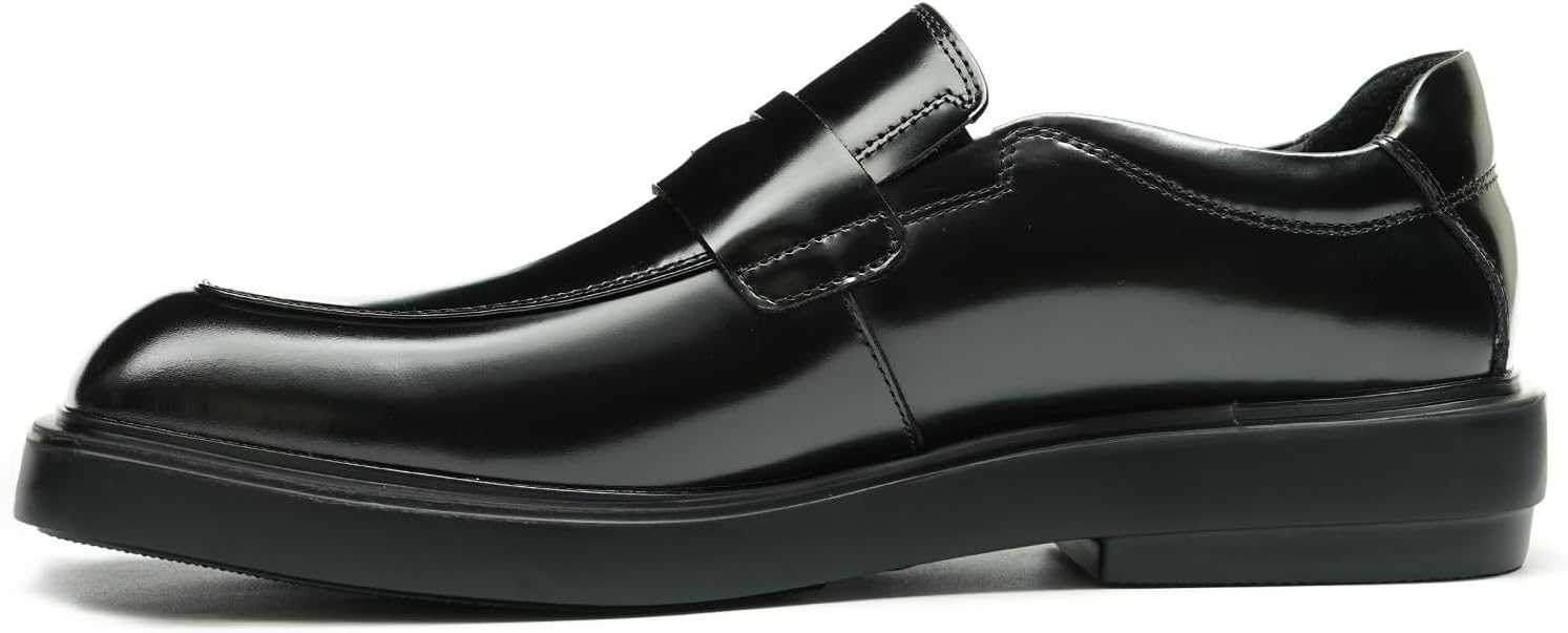 

Мужские лоферы из кожи Neufboissee, черный