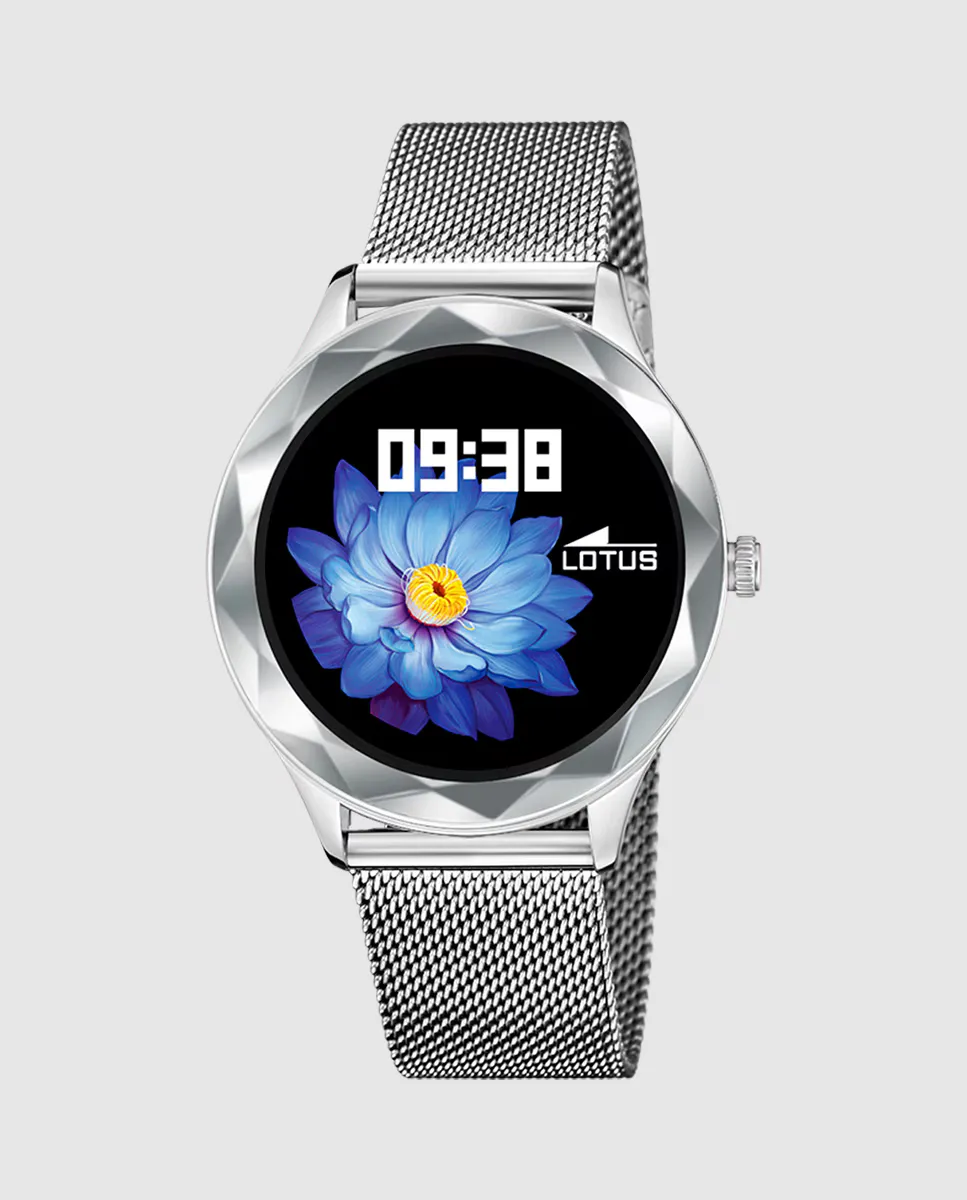 

Женские часы 50035/1 Умные часы из серебристой стали LOTUS, серебряный