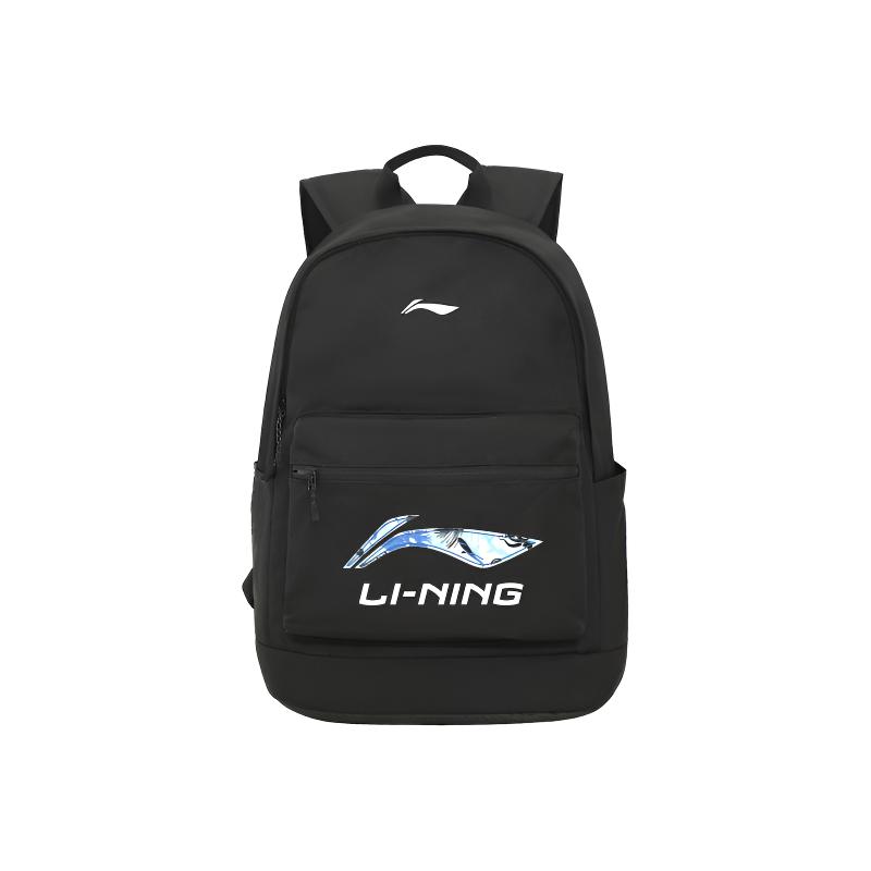 

LINING Полиэстеровый рюкзак обычный унисекс черный, Black