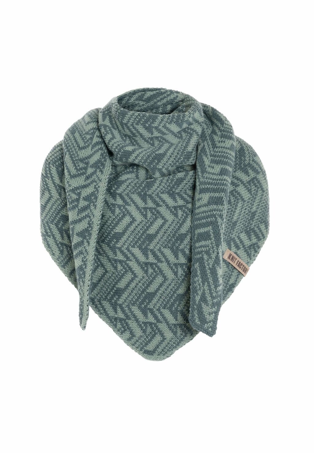 

Шарф JOSH Knit Factory, цвет Mottled Green