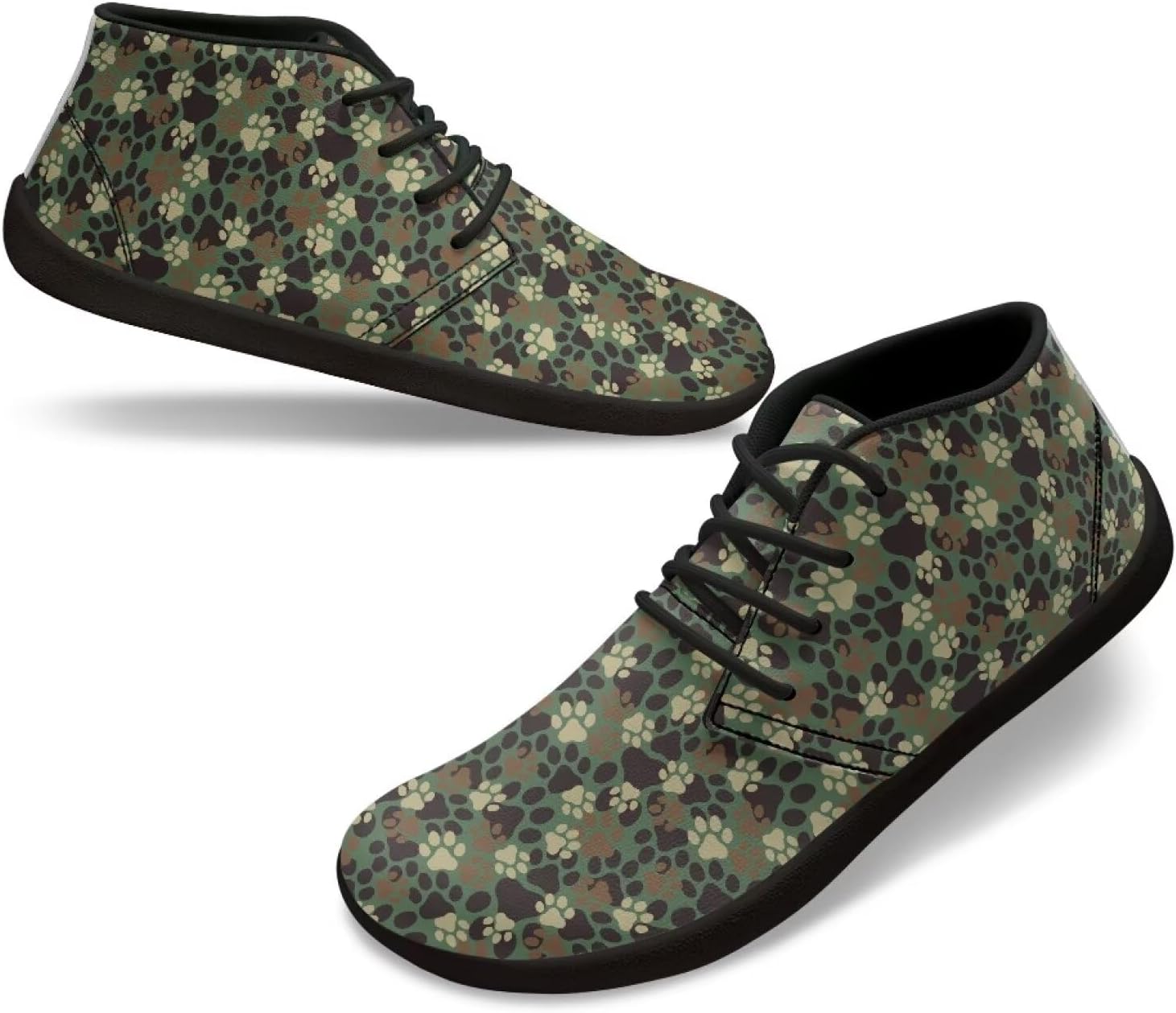

Мужские босоножки Barefoot Shoes с нулевым перепадом, легкие ходовые кроссовки с широкой носочной частью, противоскользящие спортивные походные кроссовки с черной подошвой, размер 5-14 Qoiuvncy