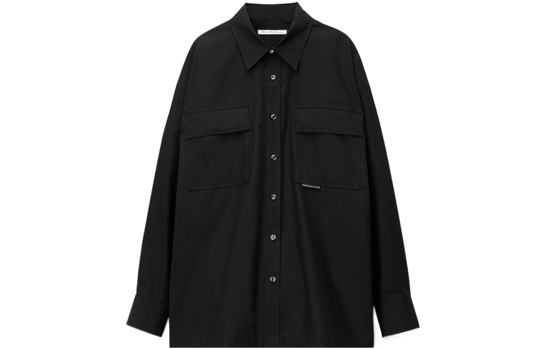 

Alexander Wang Женская черная рубашка