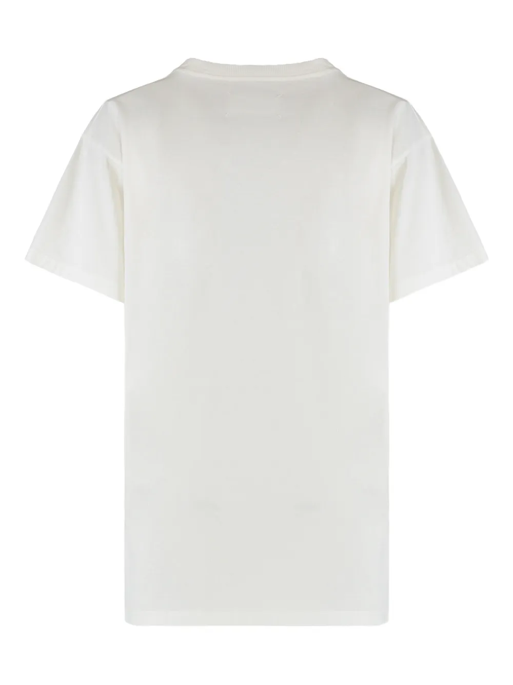 Футболка из хлопкового джерси с логотипом Numeric Maison Margiela, бежевый — фото 2