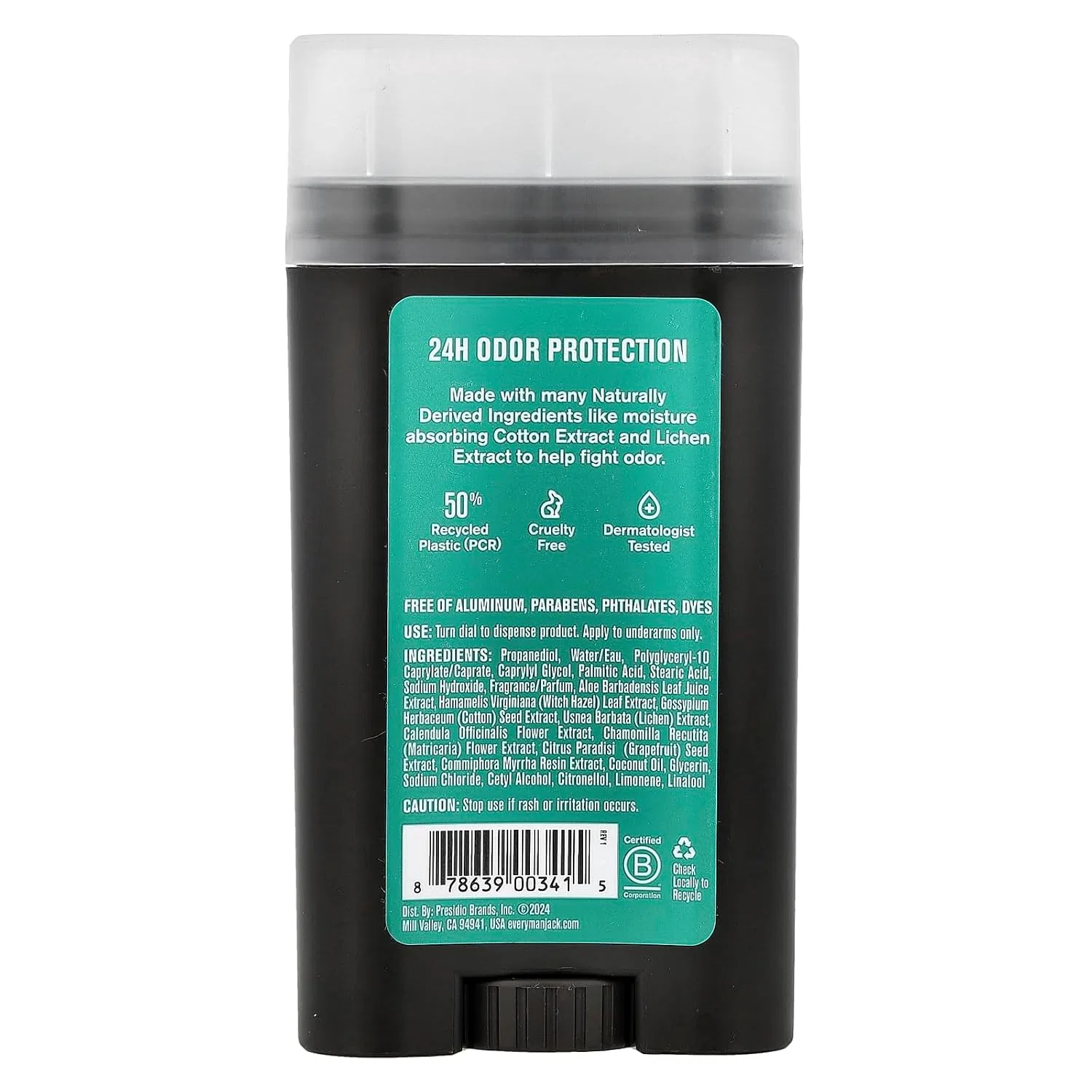 Дезодорант EVERY MAN JACK Sea Salt, 76.5 г Every Man Jack — фото 2