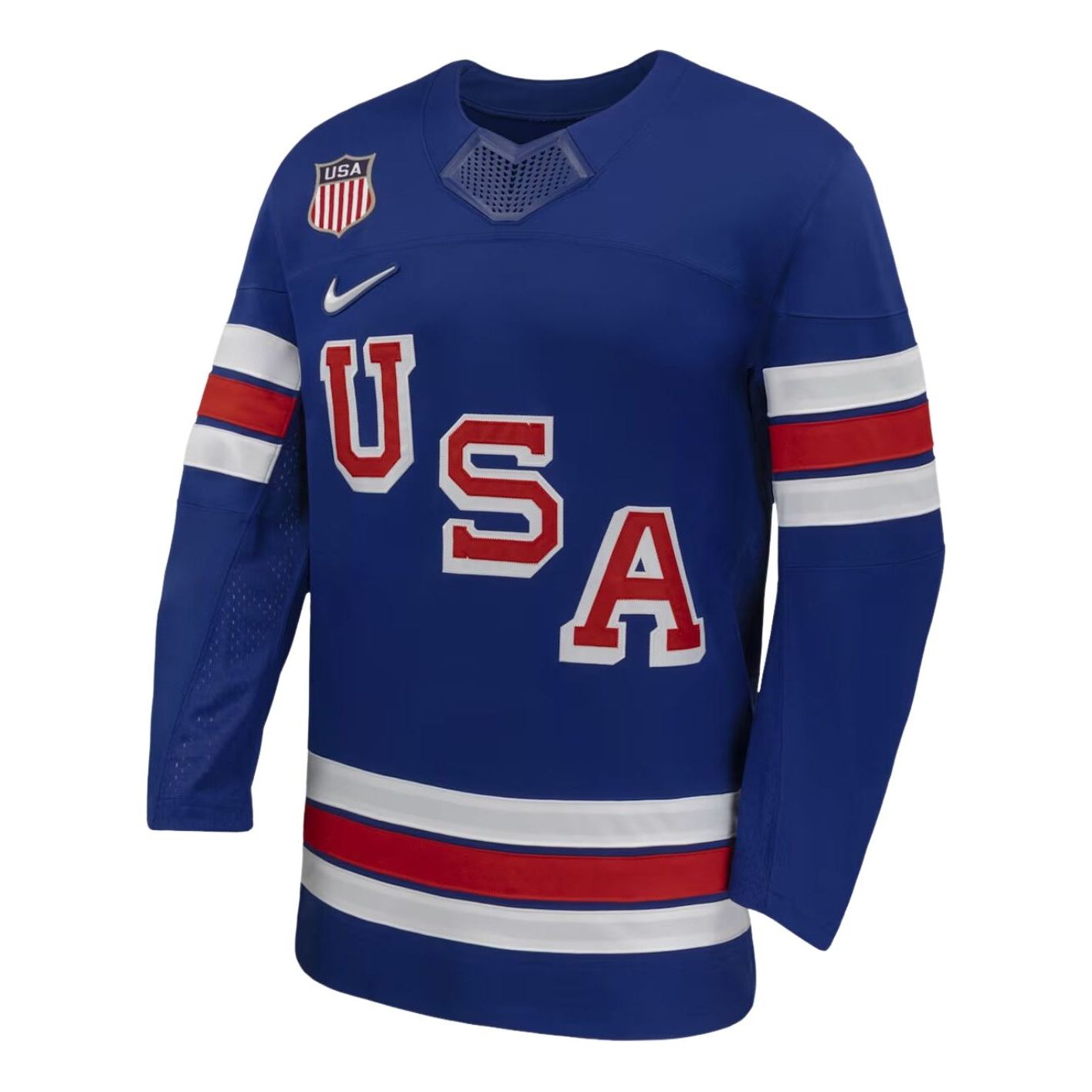 Хоккейная майка Nike Team USA, цвет «Глубокий королевский синий»