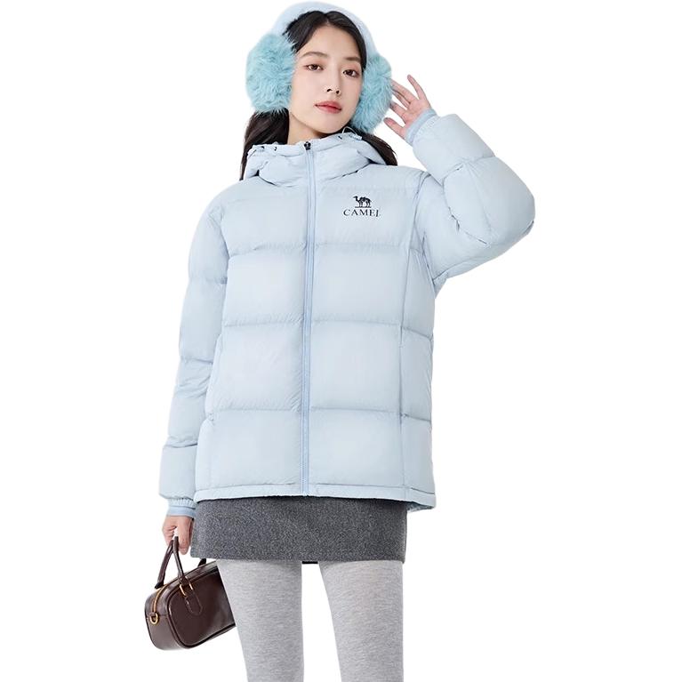 

Пуховик Unisex с капюшоном Moderate CAMEL, distant mountain синий