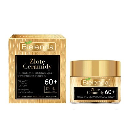 

Gold Ceramidy Крем против глубоких морщин 60+ день/ночь 50 мл, Bielenda