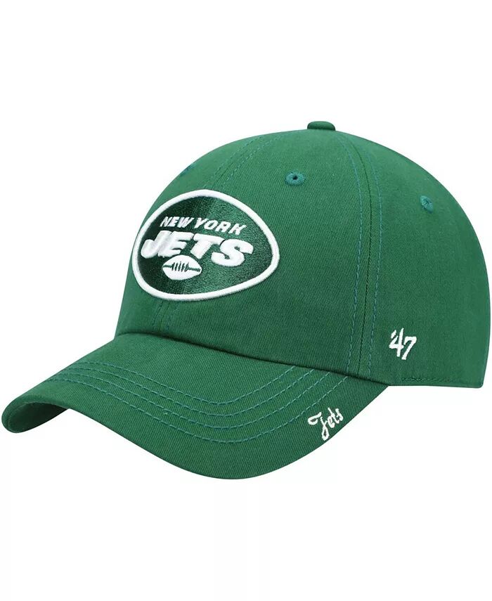 

Женская зеленая шапка New York Jets Miata Clean Up Primary с регулируемой высотой '47 Brand