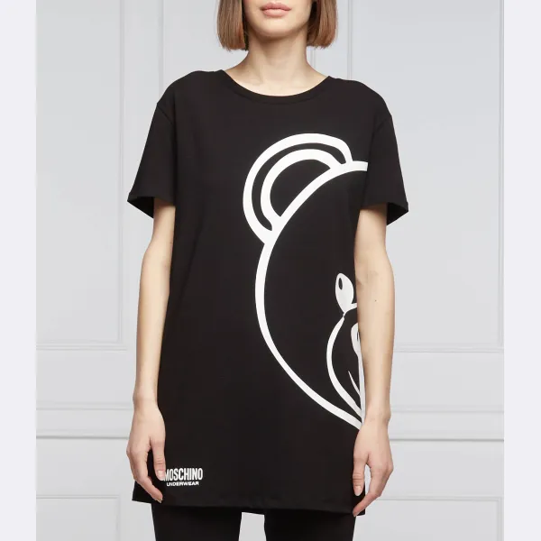 

Футболка оверсайз Moschino, черный
