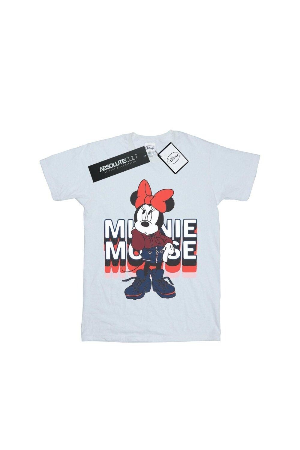 

Минни Маус в футболке с капюшоном Disney, белый