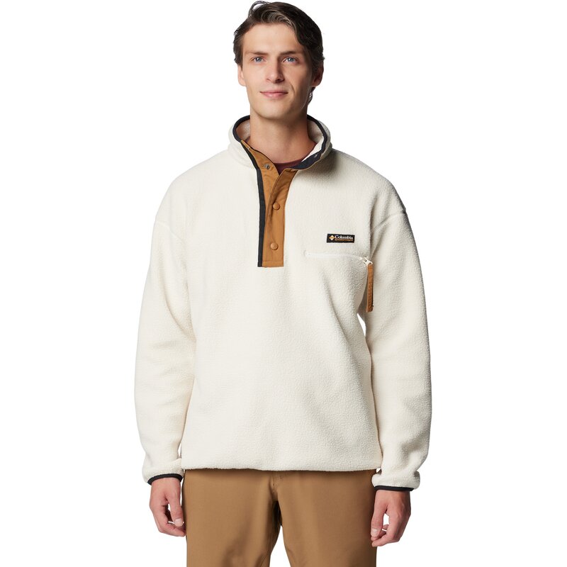 

Пуловер Helvetia II с полукнопочным флисом Columbia, цвет chalk