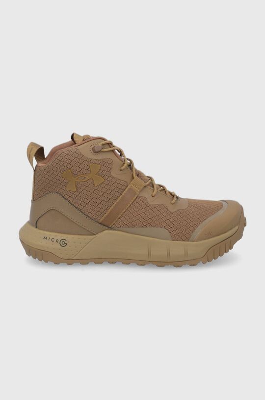 

Кроссовки Micro G Valsetz Mid Under Armour, бежевый