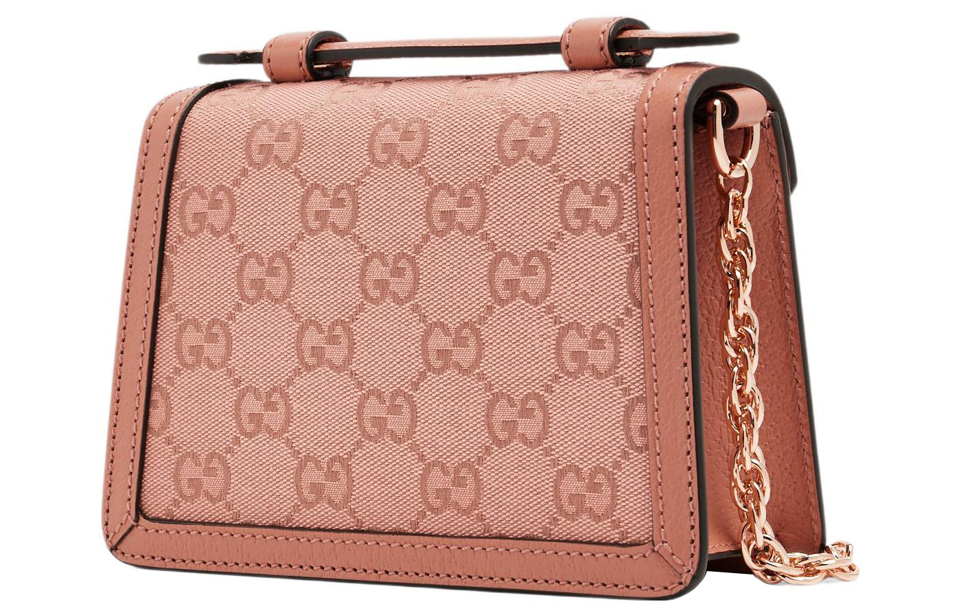 Женская плечевая сумка GUCCI Ophidia из канваса с кожаными деталями — фото 2