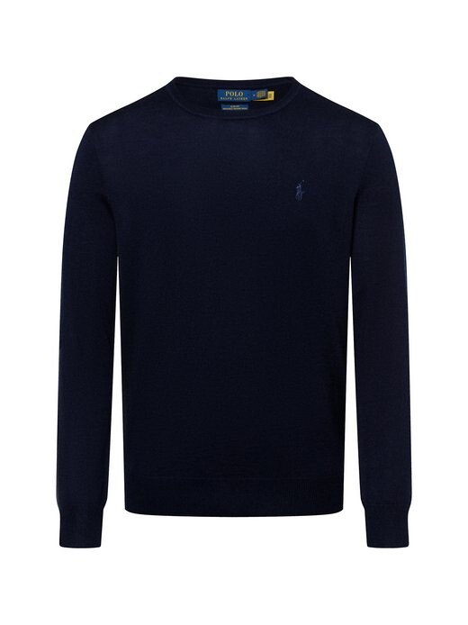 

Вязаный свитер Polo Ralph Lauren, синий