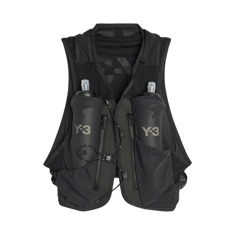 

Утепленный жилет Y-3 Run Vest 'Black', черный