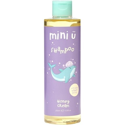 

Желтый шампунь Mini U Honey Cream для детей, натуральный продукт, произведенный в Великобритании