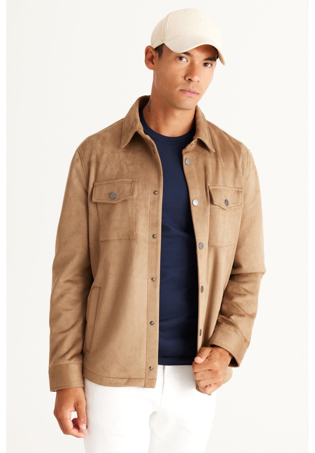 

Легкая куртка STANDARD FIT AC&CO / ALTINYILDIZ CLASSICS, цвет beige