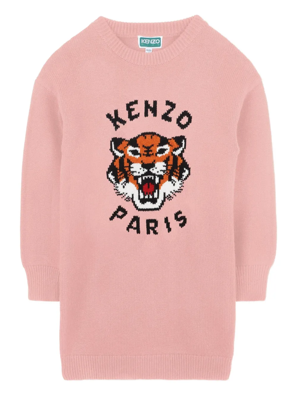 

Жаккардовое платье Kenzo Kids