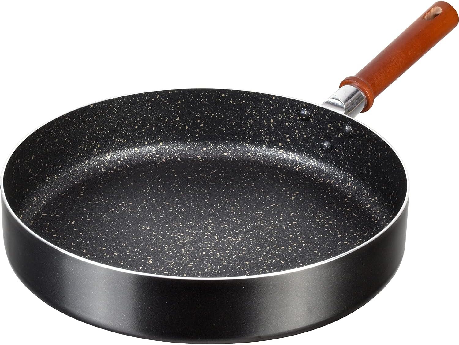 

RB-2138 Сковорода Cook Take, 11,0 дюймов (28 см), сотейник, пельмени, Гамбург, совместимая с индукцией и газом WAHEI FREIZ, Black (Black 19-3911Tcx)