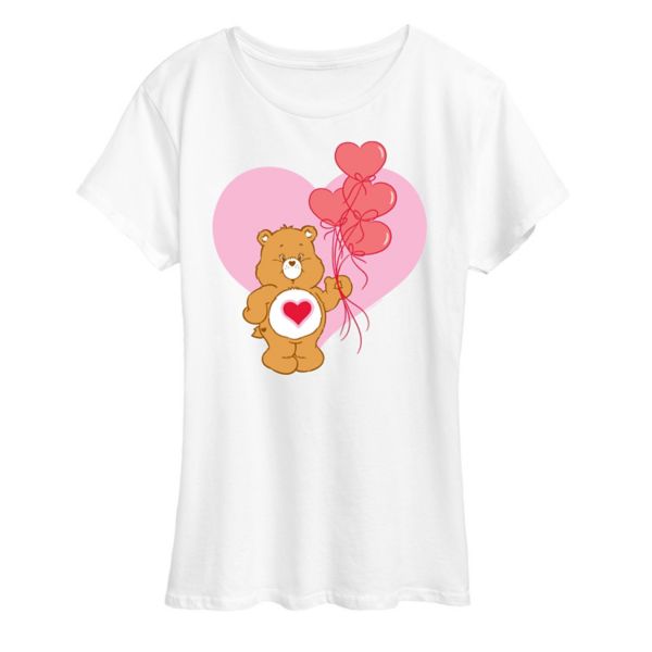 

Футболка с принтом Care Bears "Нежное сердце" для женщин Licensed Character, белый