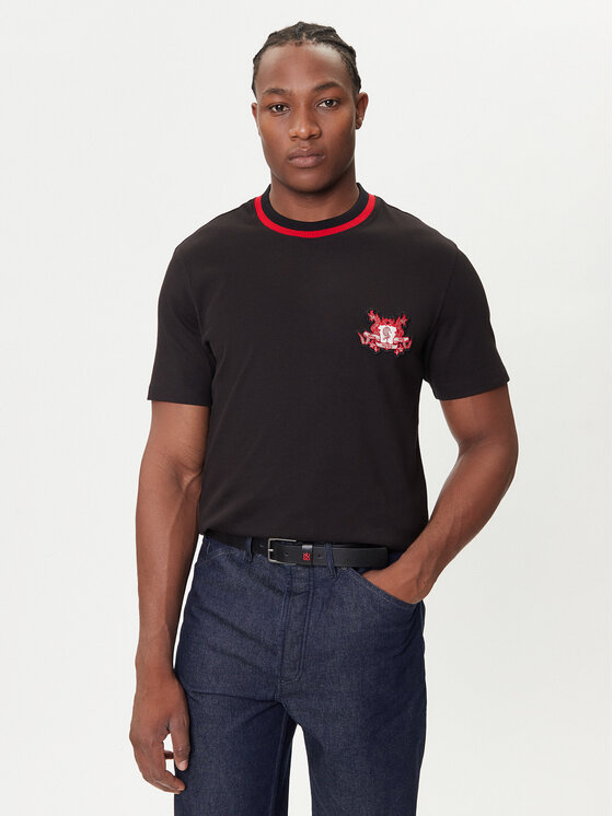 

Футболка relaxed fit Dugbytee 50542957 Hugo, чёрный