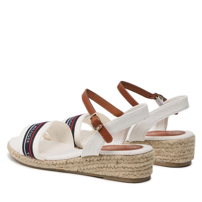 Сандалии Tommy Hilfiger RopeWedge, белый — фото 3
