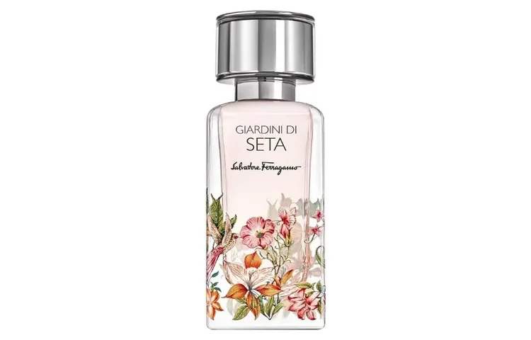 Ferragamo Парфюмерная вода Silk Mirror Mystic Realm Garden с цветочно-фруктовым аккордом вишневый цвет и ветивер 50 мл/100 мл, 50ml