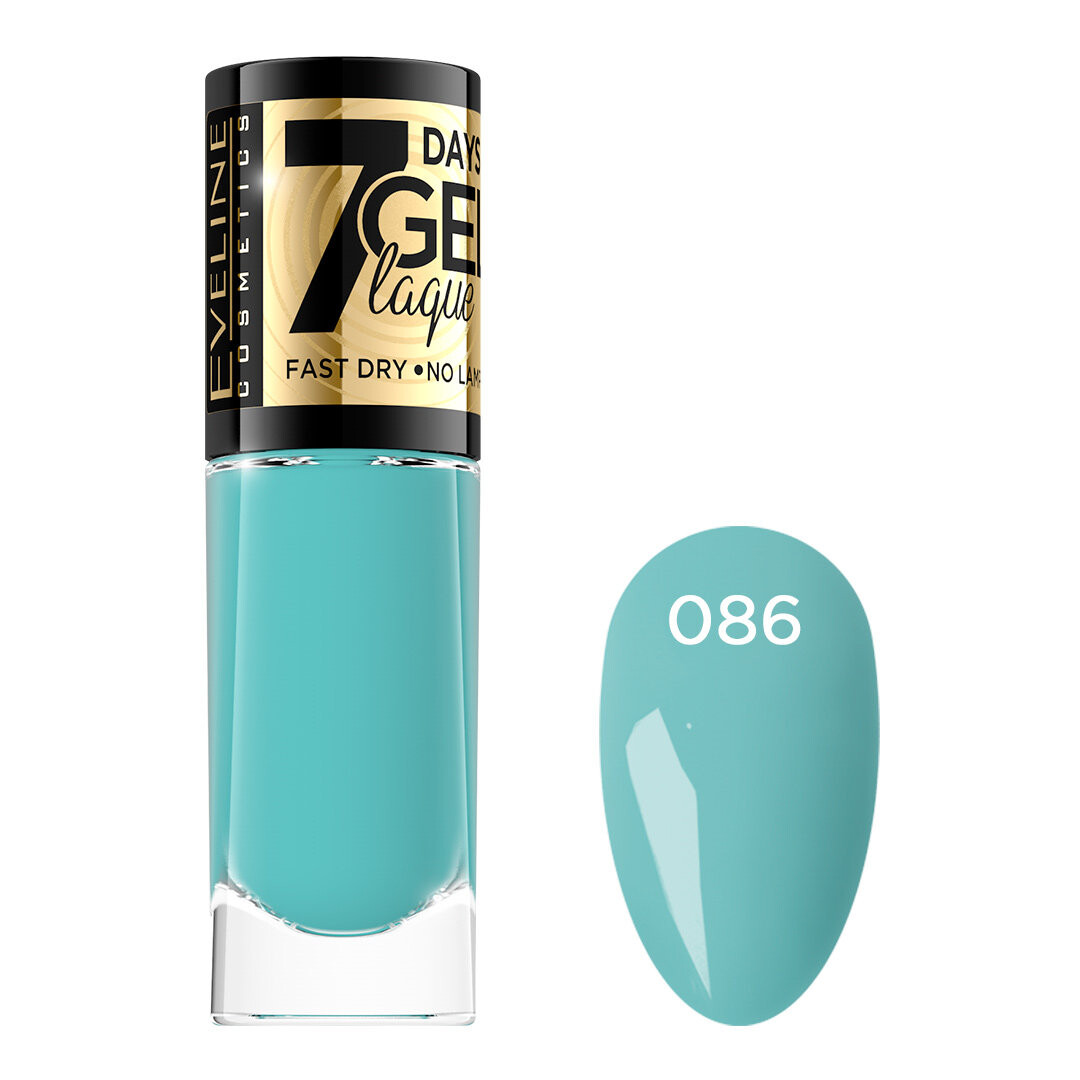 

Eveline Cosmetics, Гель-лак, Гель-лак для ногтей № 86, 8 мл