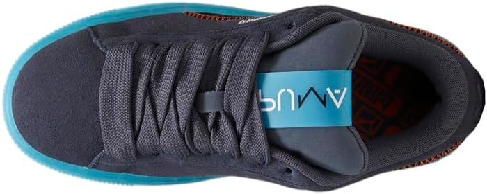 Детские кроссовки Puma Unisex-Child Suede XL (для детей постарше), серый — фото 4