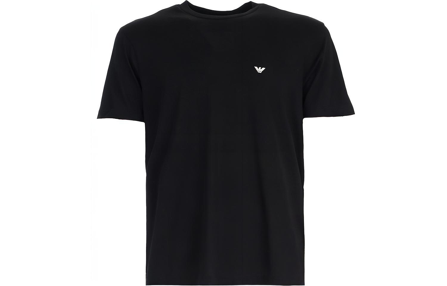 

Футболка мужская черная EMPORIO ARMANI