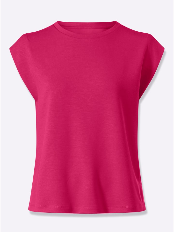 

Heine Розовая футболка с круглым вырезом, Розовый, Heine Розовая футболка с круглым вырезом