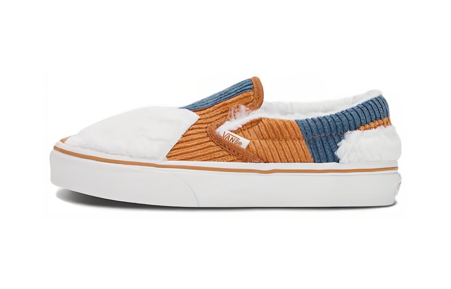 

Детские парусиновые туфли без застежек PS Vans, синий