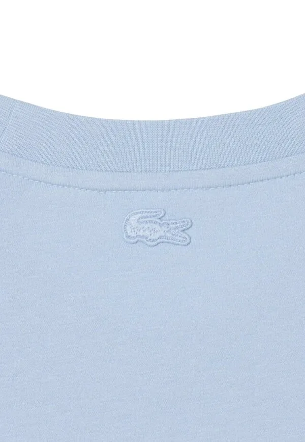Футболка Lacoste с принтом, Hellblau — фото 3