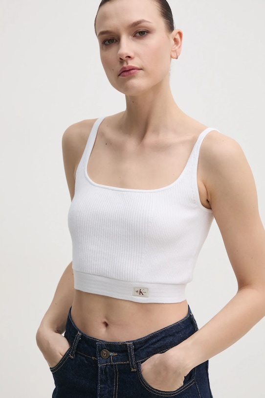 

Топ Calvin Klein Jeans, белый