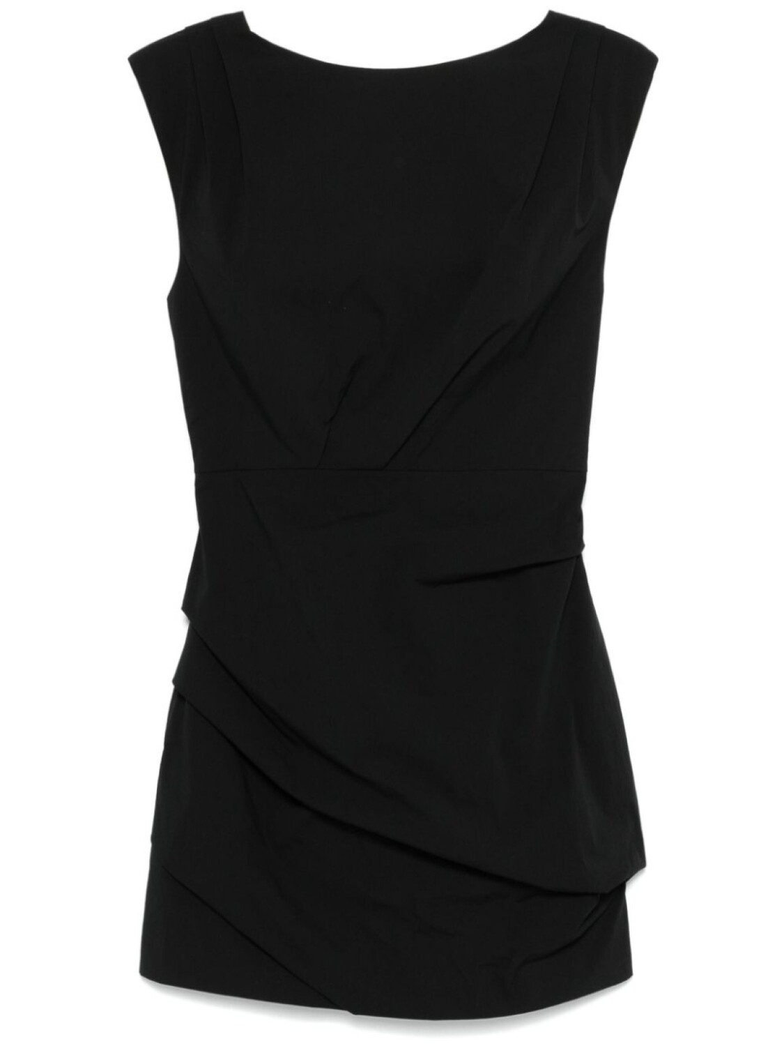

Мини-платье St. Agni bateau tuck, черный