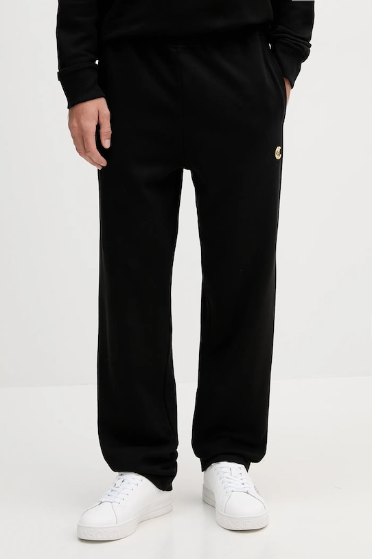 

Хлопковые спортивные брюки Just Cavalli, черный