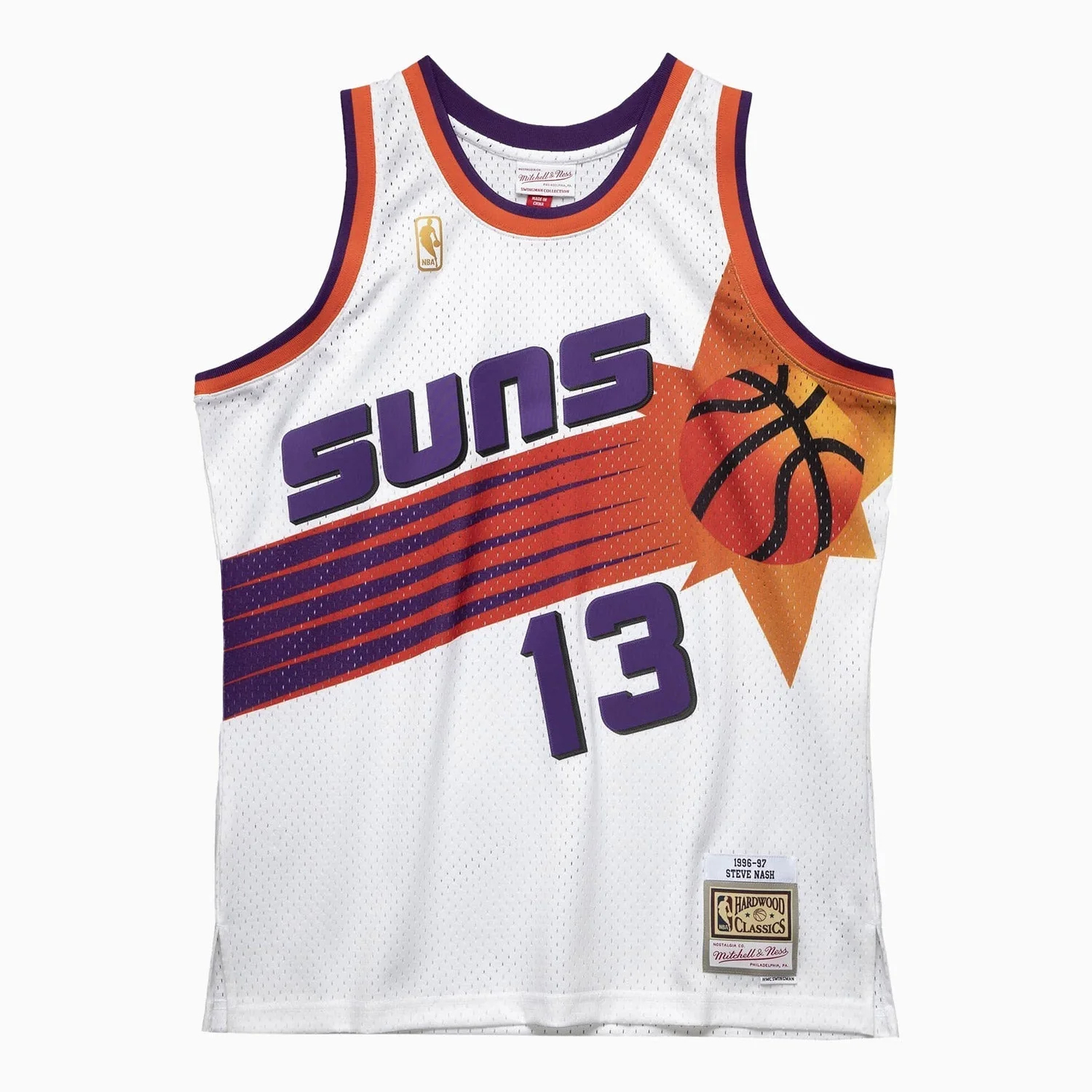 

Майка Mitchell & Ness Steve Nash Phoenix Suns 1996 97 Swingman Mitchell Ness белая